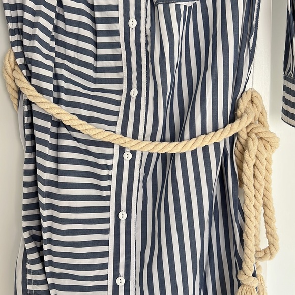 Current Elliot rope tie striped dress - Picture 3 of 8
